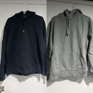 Everlane Hoodie Bundle - Black & Gray